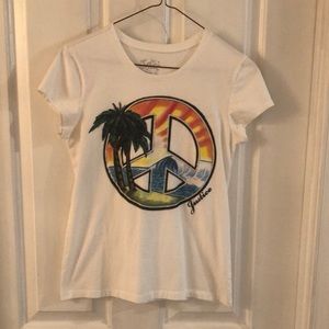 Girls Justice Palm tree Shirt